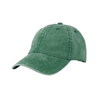 Gorra de Béisbol al por Mayor, 6 Paneles, Logotipo Personalizado, Algodón Ajustable, Estilo Vintage Teñido y Lavado, Gorra de Papá Lisa de Color Sólido para Unisex