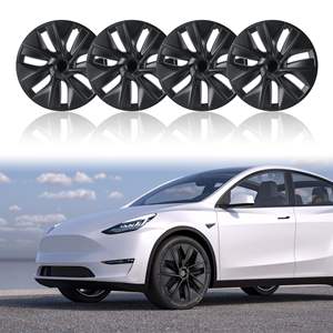 OEM-Herstellung Autofelgenabdeckung Tesla Model Y Radabdeckung 19 Zoll ABS Schwarz Model Y Felgenabdeckungen - Product Image 2