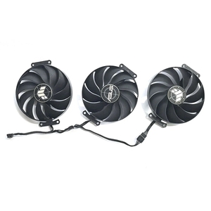 Original 7PIN FD9015U12D DC 12V 0.55A RTX4070TI GPU Ventilador de refrigeración para <span class=keywords><strong>Asus</strong></span> <span class=keywords><strong>4070</strong></span> <span class=keywords><strong>TI</strong></span> 12G-GAMING tarjeta gráfica refrigeración - Product Image 2