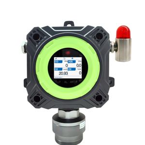 Monitor de Gas Fijo IECEx ATEX con 4 Detectores (CO, H2S, O2, CH4) para la Industria Petroquímica - Product Image 1