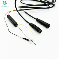 Câble électrique ouvert étanche M10 3Pin mâle à Y avec fusible de voiture pour batterie M8 M10 M12 câble mâle femelle