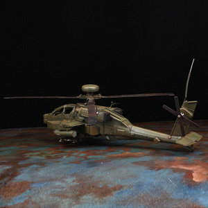 In metallo antico modello di aereo da caccia in ferro fatto a mano - Product Image 3