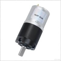 Moteur à engrenages planétaires 36 mm 3530, moteur de réduction CC à couple élevé, moteur électrique à aimant permanent à balais pour équipement d'automatisation