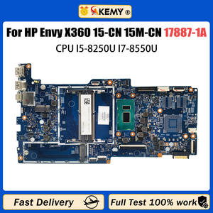 Placa base para ordenador portátil <span class=keywords><strong>HP</strong></span> <span class=keywords><strong>ENVY</strong></span> X360 15-CN, 17887-1A L23825-601 SR3LA i5-8250U, placa base para portátil <span class=keywords><strong>Envy</strong></span> 15M-CN, probada, OK - Product Image 2