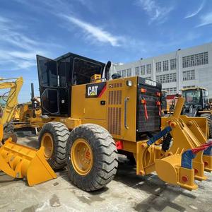 <span class=keywords><strong>Niveleuse</strong></span> à moteur Caterpillar 140H d'<span class=keywords><strong>occasion</strong></span> facile à utiliser, longueur de <span class=keywords><strong>lame</strong></span> de 3660 mm, mode de transmission 6x4, moteur de nivellement de piste, modèle 2023 - Product Image 1