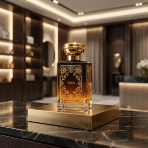 Eau de <span class=keywords><strong>Parfum</strong></span> en Gros Marque Privée <span class=keywords><strong>Parfum</strong></span> Intense Safran Ambre Pot à Motif Floral Doré Personnalisation de Marque Approvisionnement Mondial - Product Image 4