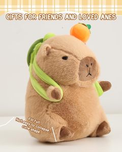 Phim Hoạt Hình Dễ Thương Đa Dimesions Capybara Búp Bê Sang Trọng Ba Lô Nước Cá Heo Sang Trọng Tùy Chỉnh Búp Bê Túi Cho Cô Gái Phim Hoạt Hình Vai Túi - Product Image 6