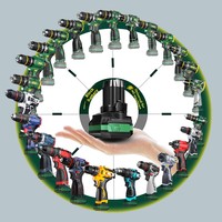 Batterie au lithium universelle Dongke 16,8 V authentique pour outil électrique 21 V, compatible avec les perceuses électriques Dayi DeWei, fabriquée en Chine