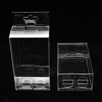 Emballage de boîte en plastique transparent de haute qualité Emballage de boîte transparente cosmétique