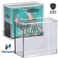 Boîte de protection anti-poussière Honyard Acrylic Center 25th Anniversary ETB pour cartes à collectionner PTCG