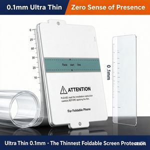 Protecteur d'écran OEM pour iPhone 18 Fold, film hydrogel TPU flexible pour iPhone pliable, film protecteur - Product Image 4