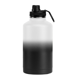 Borraccia sottovuoto da 64 once termo <span class=keywords><strong>2</strong></span> <span class=keywords><strong>litri</strong></span> con manicotto mezzo gallone 1/<span class=keywords><strong>2</strong></span> acciaio inossidabile 64oz grande bottiglia d'acqua isolata con paglia - Product Image 3