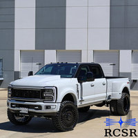 Jantes de camion RCSR Dual 22x8.25 24x8.25 26x8.25 28x8.25 30x8.25 8x6.5 8x170, roues de camion forgées sur mesure, noires, compatibles avec Ford F-450 F-250