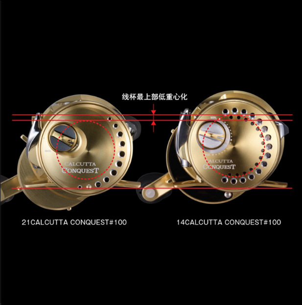 Shimano Calcutta Conquest 201HG - High Gear Saltwater Reel