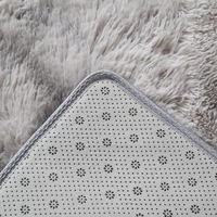 Offre Spéciale couleur unie tapis doux tapis de sol en peluche grands tapis imperméables pour salon
