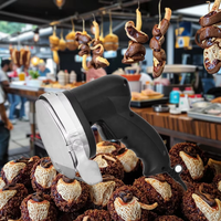 Trancheuse électrique commerciale Shawarma personnalisable en acier inoxydable certifié CE rôtisserie pour viande Kebab et Shawarma 1 ensemble