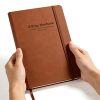 Carnets de notes personnalisables, agendas, impression couleur, haute qualité, couverture rigide en cuir PU