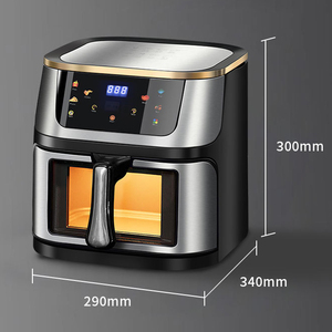 Freidora de Aire Visible con Pantalla a Color de 15L, Moderna, de Acero Inoxidable, Eléctrica, Multifuncional, para el Hogar, Máquina para Papas Fritas de Gran Tamaño - Product Image 2