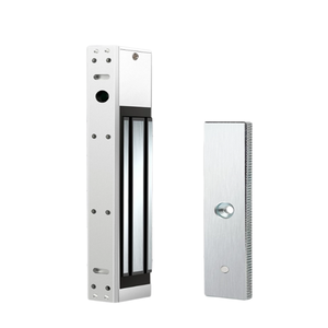 500 kg magnetisch slot met enkele deur, grote zuigkracht, zwaartekracht, explosiebestendig, zilver/zwart toegangscontrole deurslot, groothandel - Product Image 4