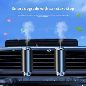 Diffuseur d'<span class=keywords><strong>air</strong></span> intelligent en alliage USB pour voiture, à suspendre, longue durée, subtil, très efficace, élimination des odeurs, aromathérapie high-tech - Product Image 4
