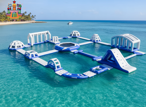 NOVA Parques Acuáticos Inflables Grandes para Lagos al Aire Libre, Equipos de Entretenimiento, Deportes Acuáticos Temáticos y Juegos de Entretenimiento para Adultos - Product Image 3