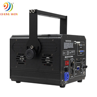 Laser professionnel Lumière 3w 5w 6w Projecteur Animation 40kpps ILDA Petit Faisceau Couleur Laser Pour disco DJ D'étape
