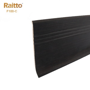 Rodapié de PVC espumado de plástico, marca RAITTO, accesorios para suelo de zócalo de PVC - Product Image 5