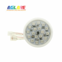 Aglare Original Fabricant 24V 5050Smd RGB Pixel Light IP65 Theme Parks Carnaval Fairground Cabochon Durable Point Lights