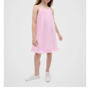 Vestido de Verano de Algodón para Niñas, con Encanto Decorativo, Material Transpirable y Comodidad Elegante para Uso Diario - Product Image 5