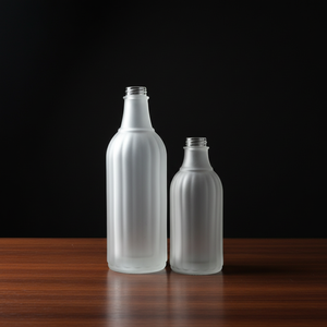 Tequila y <span class=keywords><strong>mezcal</strong></span> <span class=keywords><strong>blanco</strong></span> mate al por mayor de China, botella de vidrio de 250 ml, tapa de rosca de 500 ml - Product Image 1