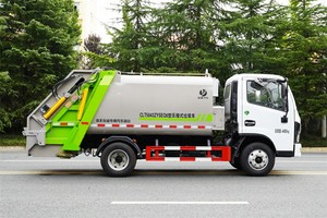 รถบรรทุกอัดขยะขนาดกะทัดรัด ดงเฟิง 4x2 รุ่น Value Choice สำหรับการเก็บขยะชุมชนและการสุขาภิบาลในเมือง - Product Image 3
