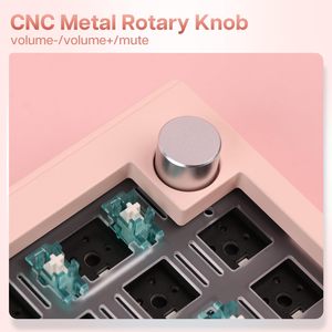 Clavier mécanique EPOMAKER CIDOO V65 V2 65% à montage sur joint, en aluminium CNC, sans fil, tri-mode, échange à chaud, VIA RGB, clavier de jeu - Product Image 4