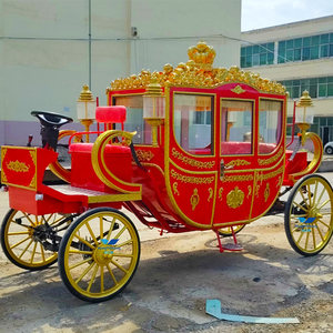 Carrosse de mariage du <span class=keywords><strong>Prince</strong></span> William/Carrosse royal électrique/Carrosse tiré par des chevaux/Charrette à cheval de <span class=keywords><strong>Cendrillon</strong></span>/Carrosse royal noble - Product Image 3