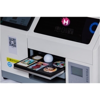 Impresora UV Plana Inteligente A5 XP600, Máquina de Personalización de Regalos Multicolor Totalmente Automática, Pantalla Táctil de 7 Pulgadas, Código QR, Bolígrafo, Pelota de Golf