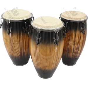 Tambour à main latin <span class=keywords><strong>Congas</strong></span> 10 pouces 11 pouces 11,8 pouces 12,5 pouces Tambour de <span class=keywords><strong>percussion</strong></span> occidental Ensemble de <span class=keywords><strong>congas</strong></span> - Product Image 1