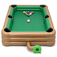 Mesa de Billar Humana Inflable de PVC para Uso en Exteriores, Hogar y Comercial FUN BOUNCE