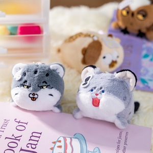 Simpatico Portamonete e Custodia per Cuffie in Peluche a Forma di Animale (<span class=keywords><strong>Volpe</strong></span>/Anatra/Coccodrillo) - Mini Borsa in Peluche, Ciondolo Decorativo per Borsa - Product Image 3