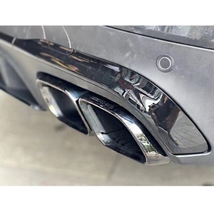 ตัวกระจายแสงด้านหลังแบบ GLC63คูเป้สำหรับรถ <span class=keywords><strong>Mercedes</strong></span> Benz C253 X253 GLC <span class=keywords><strong>Coupe</strong></span> รุ่น2016-2022ปีตัวกระจาย GLC63ด้านหลังและท่อ - Product Image 5