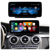 RAM 4GB/8GB ROM 64GB/128GB octa Core Android Pantalla de radio de coche para Mercedes Benz GLC /V /C Clase 2014-2019 pantalla táctil 10,25''
