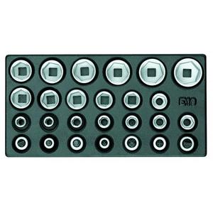 GEDORE - 1733109 Juego de enchufes de 1/2 ''en módulo ES-EAN 4010886840320 OTROS CONJUNTOS DE HERRAMIENTAS - Product Image 1