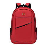 Sac à dos étudiant et professionnel imperméable antivol grande capacité en nylon Oxford avec fermeture éclair et port USB