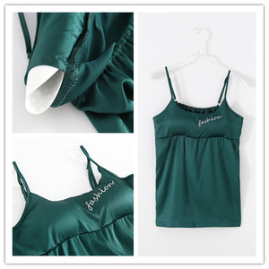 Set pigiama <span class=keywords><strong>da</strong></span> donna 7 pezzi abbigliamento <span class=keywords><strong>da</strong></span> <span class=keywords><strong>notte</strong></span> primavera <span class=keywords><strong>manica</strong></span> <span class=keywords><strong>lunga</strong></span> pigiama di seta di ghiaccio pantaloni <span class=keywords><strong>camicia</strong></span> con Top breve accappatoio Sexy <span class=keywords><strong>camicia</strong></span> <span class=keywords><strong>da</strong></span> <span class=keywords><strong>notte</strong></span> Sexy - Product Image 6