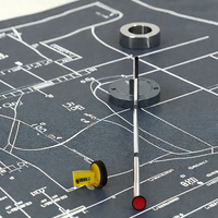 Roulette de mesure numérique portable de haute qualité avec poignée télescopique en aluminium, portée maximale 999,9 m, outils de mesure et de jaugeage garantis