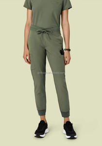 Gloriousin 2023สครับสำหรับทั้งชายและหญิงชุดคริสมาสต์ผ้ายืดใช้ได้ทั้งชุดเดรส<span class=keywords><strong>แขน</strong></span><span class=keywords><strong>ยาว</strong></span> - Product Image 4