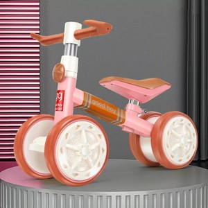 Bicicleta de Equilibrio para Niños de Alta Calidad, Scooter de Cuatro Ruedas sin Pedales, Scooter Deslizante para Bebés de 1 a 5 Años, Andador para Niños, Carro Giratorio - Product Image 3