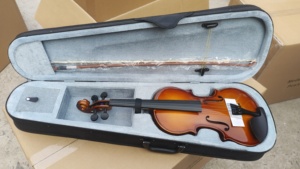 Violín tallado hecho <span class=keywords><strong>a</strong></span> mano, <span class=keywords><strong>stradivari</strong></span> 4/4 - Product Image 5