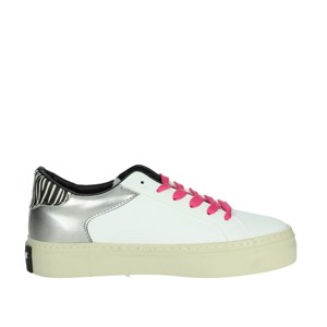 Autunno/inverno/primavera estate espadrillas Sneakers per camminare leggere leggere bianco/argento con suola in rete DFSH367016 - Product Image 4