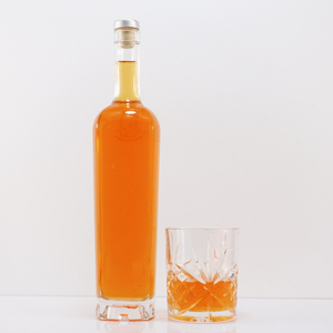 Élégant Gracieux Grand Vodka <span class=keywords><strong>Whisky</strong></span> <span class=keywords><strong>Whisky</strong></span> Tequila Rhum Gin Liqueur Vide ODM OEM Bouteilles en verre transparent personnalisées 500ml 750ml - Product Image 5