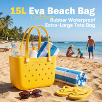 Bolsas de Praia EVA à Prova d'Água com Padrão de Doces da Moda de Verão Everich, Personalizadas para Mulheres