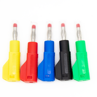 Connecteur banane extensible anti-poussière 4 mm, directement de l'usine
